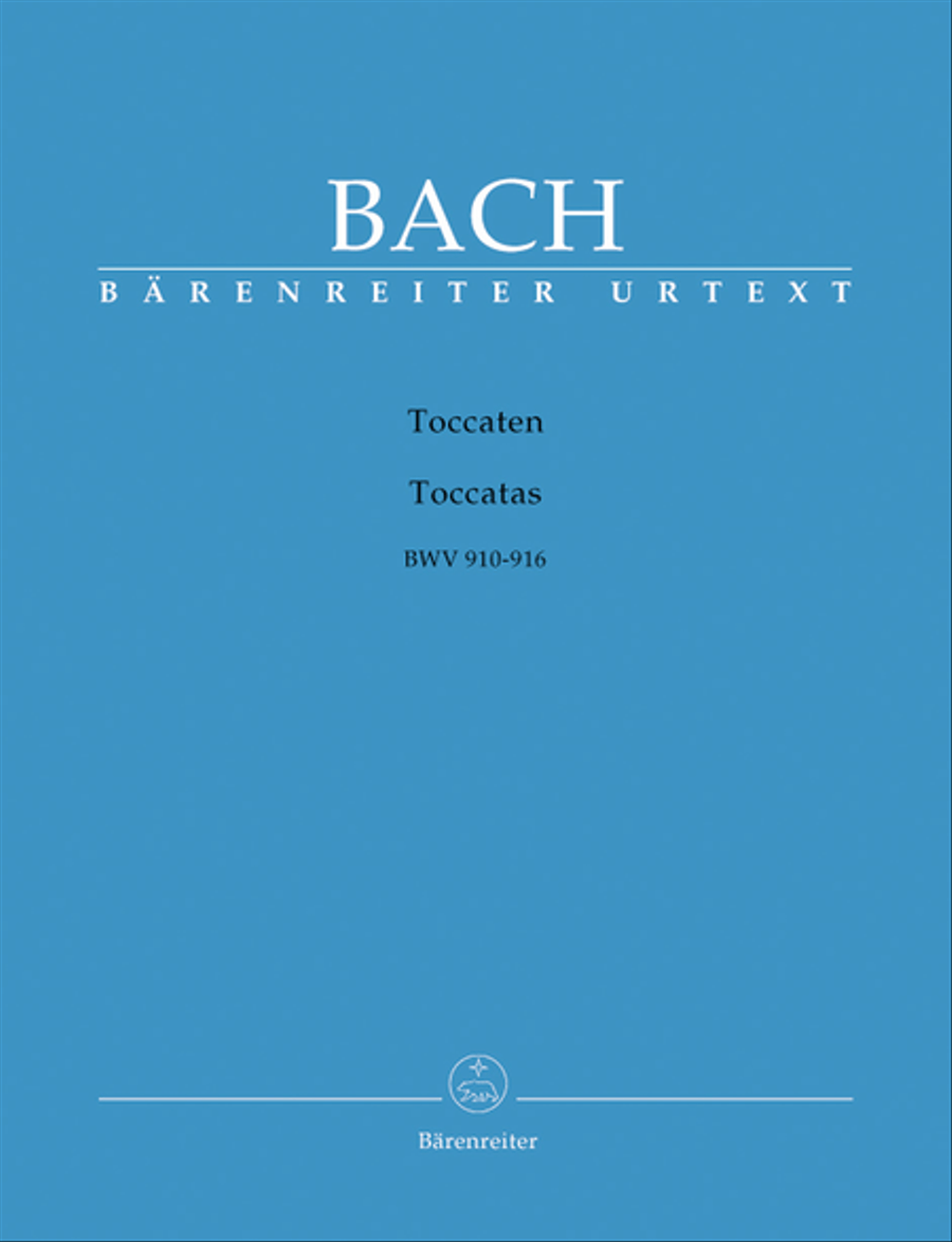 Toccatas BWV 910-916 Piano Solo scores gallery preview page 1