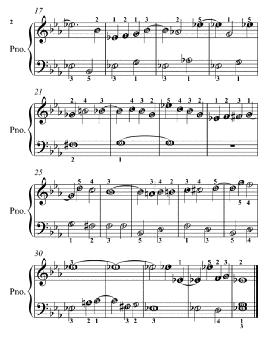 Littlest Ragtime for Easiest Piano 2 Sheet Music Easy Piano scores gallery preview page 4
