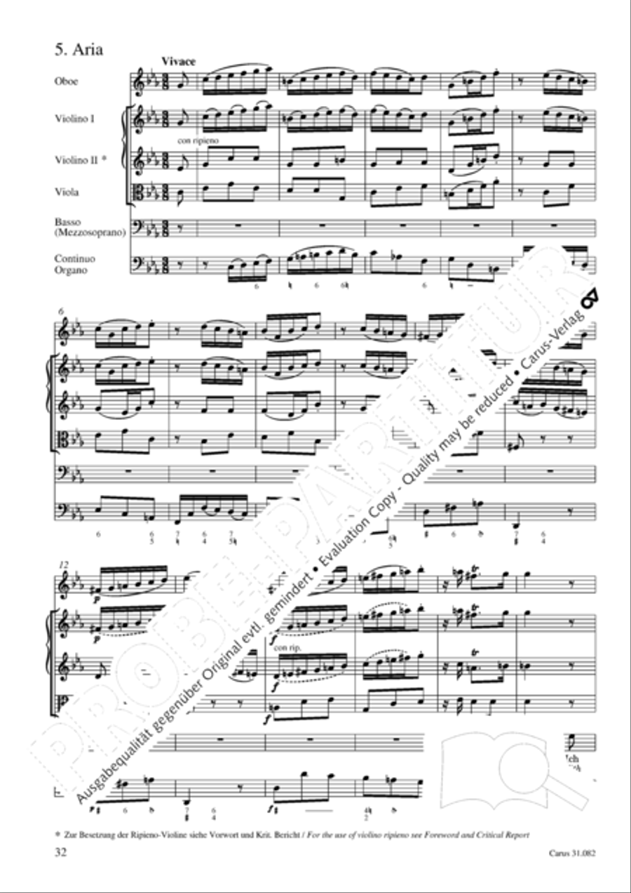 I have enough (Ich habe genung) Mezzo-Soprano Voice scores gallery preview page 33