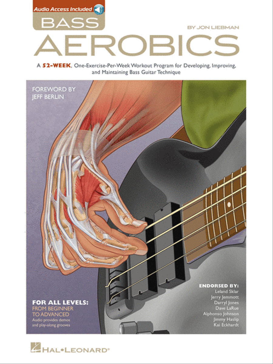 Bass Aerobics Bass Guitar Tablature scores gallery preview page 1