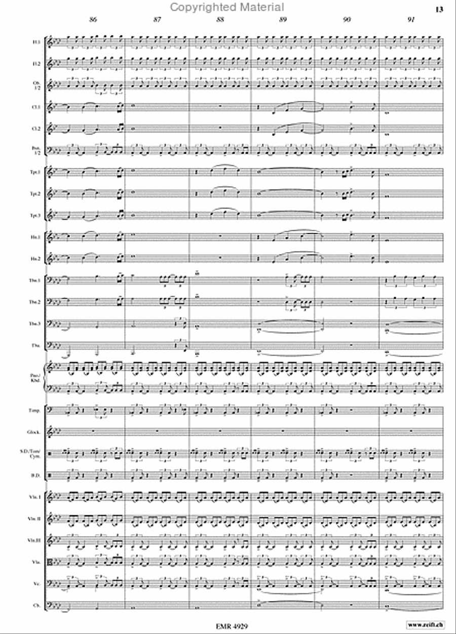 Band Of Brothers Orchestra scores gallery preview page 13