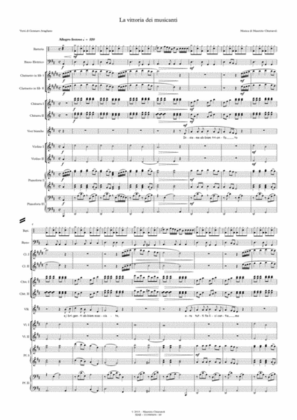 La vittoria dei musicanti (School orchestra version) image number null