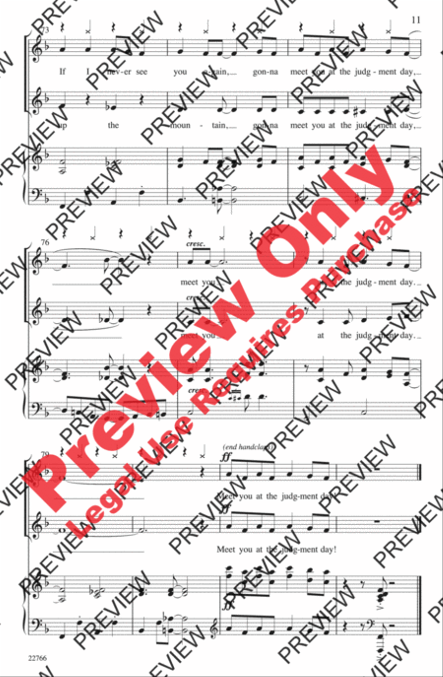 Climbing Up the Mountain 2-Part scores gallery preview page 11