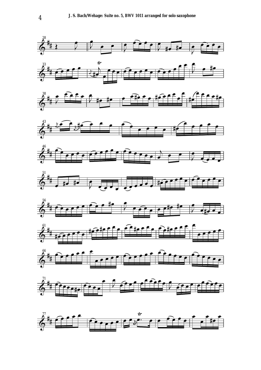 J.S. Bach: 