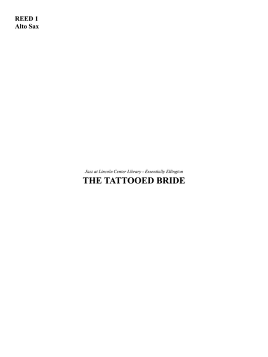 The Tattooed Bride: E-flat Alto Saxophone