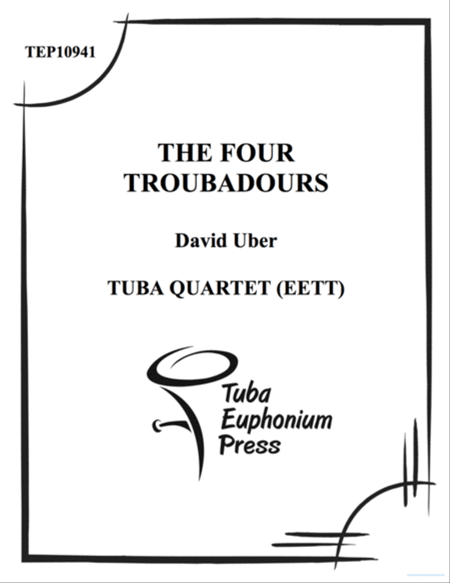 The Four Troubadours EETT scores gallery preview page 1