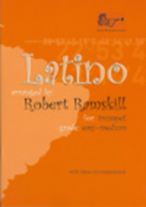 Book cover for Latino for Trumpet