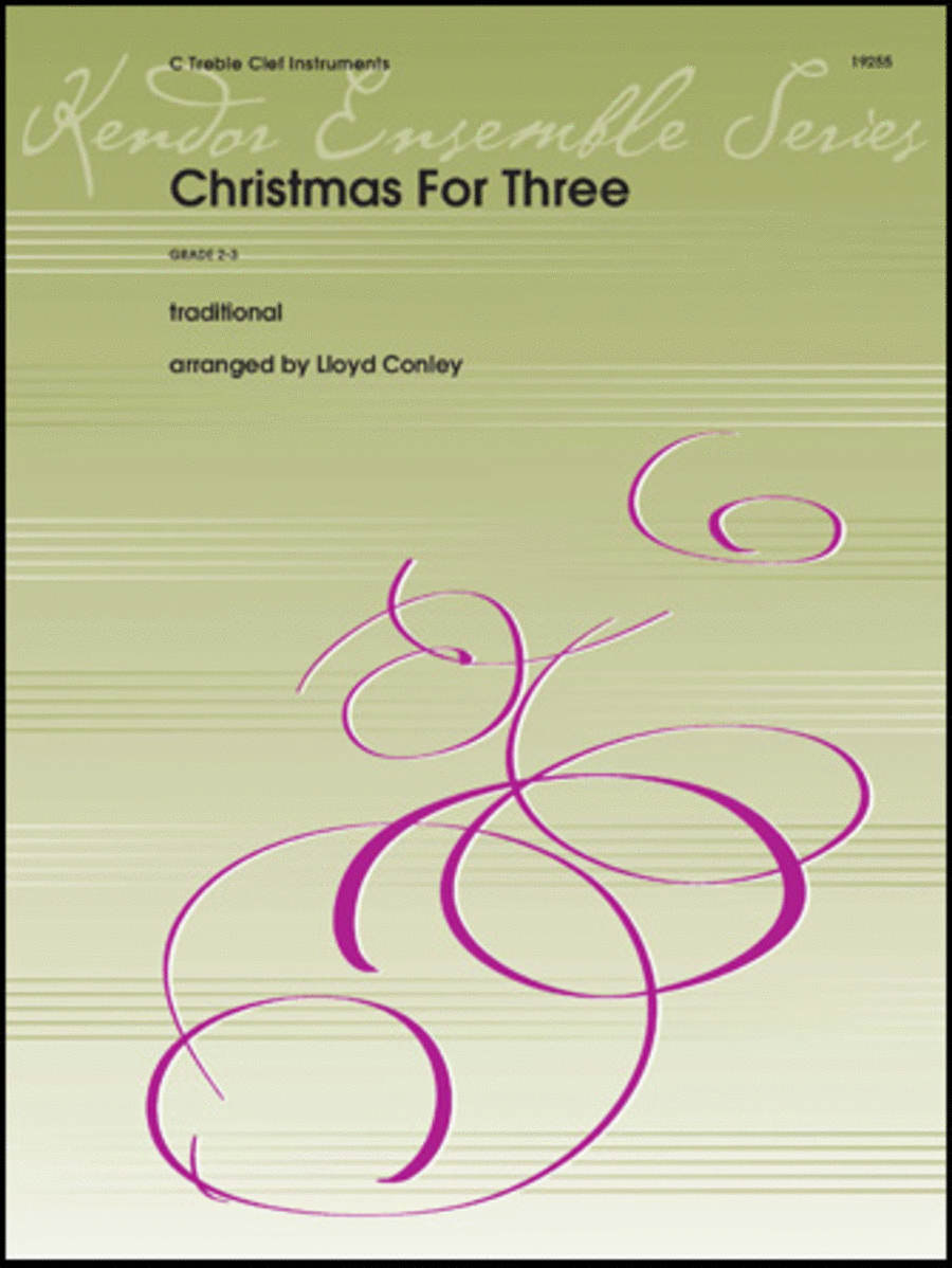 Christmas For Three - C Treble Instruments Collection / Songbook scores gallery preview page 1