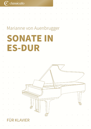 Book cover for Sonate in Es-Dur