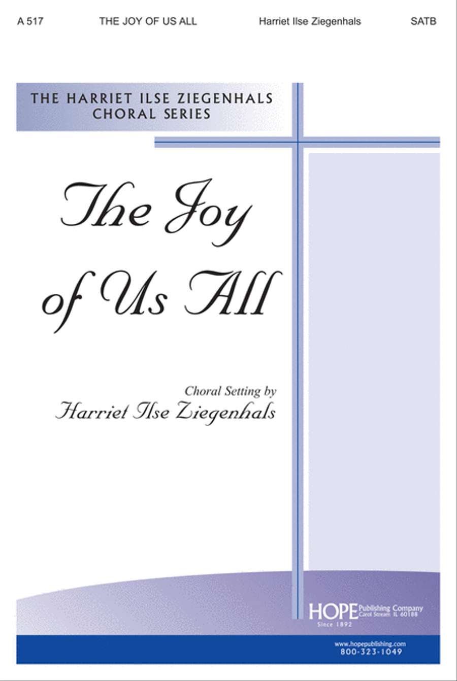 The Joy of Us All! 4-Part scores gallery preview page 1