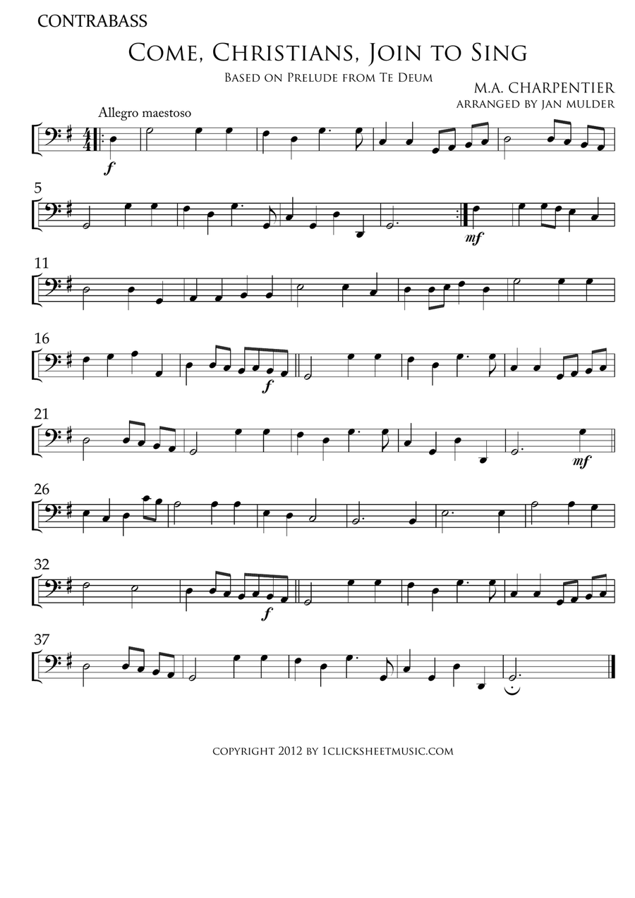 Come, Christians, Join To Sing