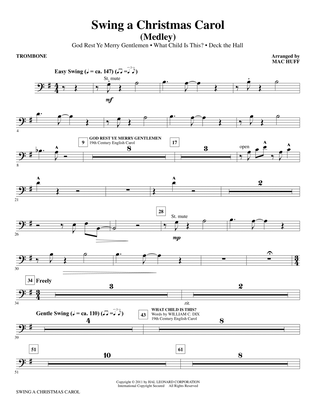 Swing A Christmas Carol (Medley) - Trombone