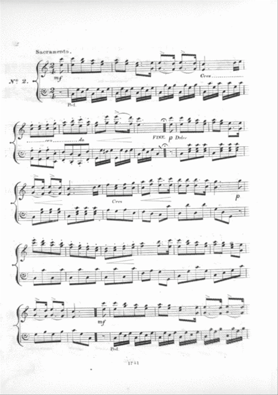 Jullien's Californian Quadrill Piano Solo scores gallery preview page 3