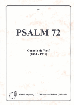 Book cover for Psalm 72