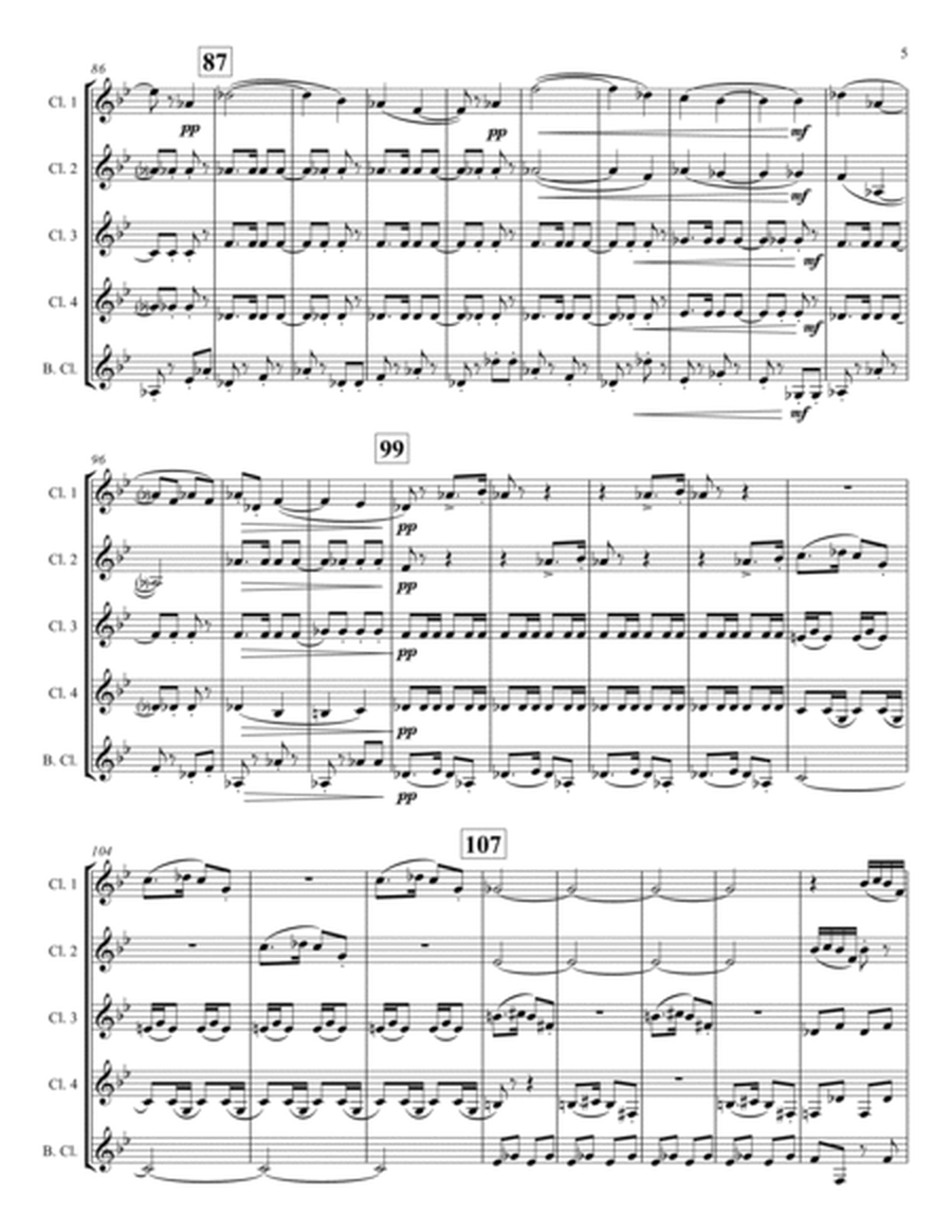 American Quintet for Clarinet Quintet image number null