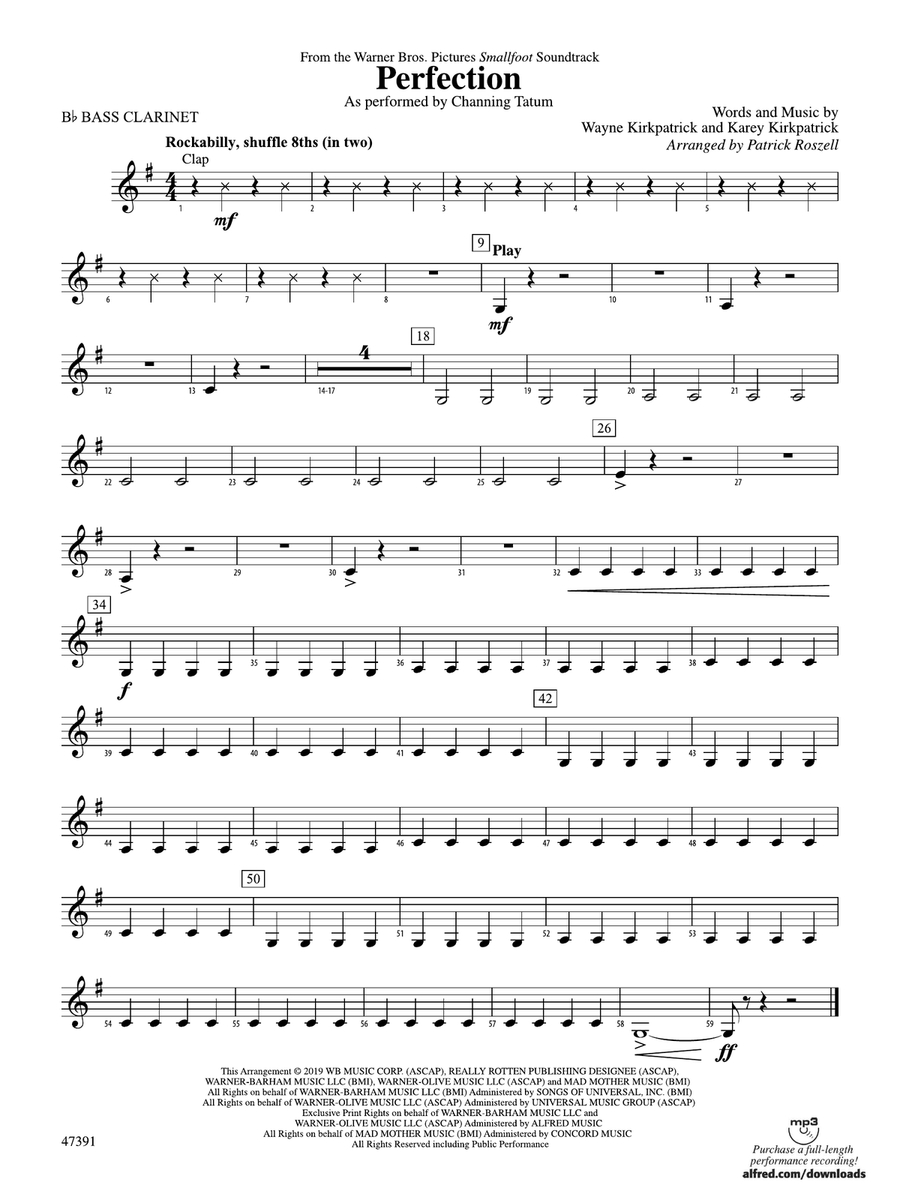 Perfection: B-flat Bass Clarinet
