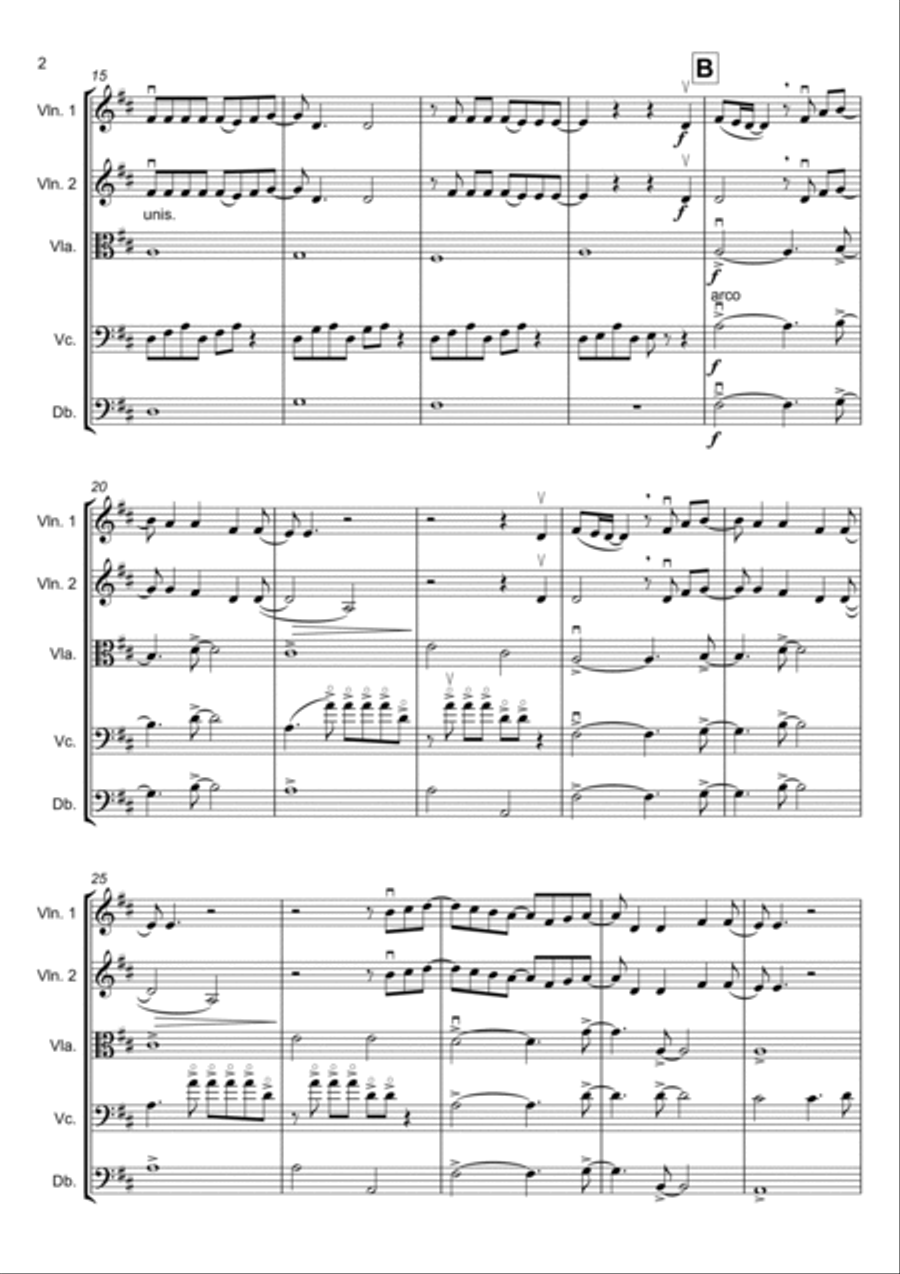 Anyone Anyone String Orchestra scores gallery preview page 2