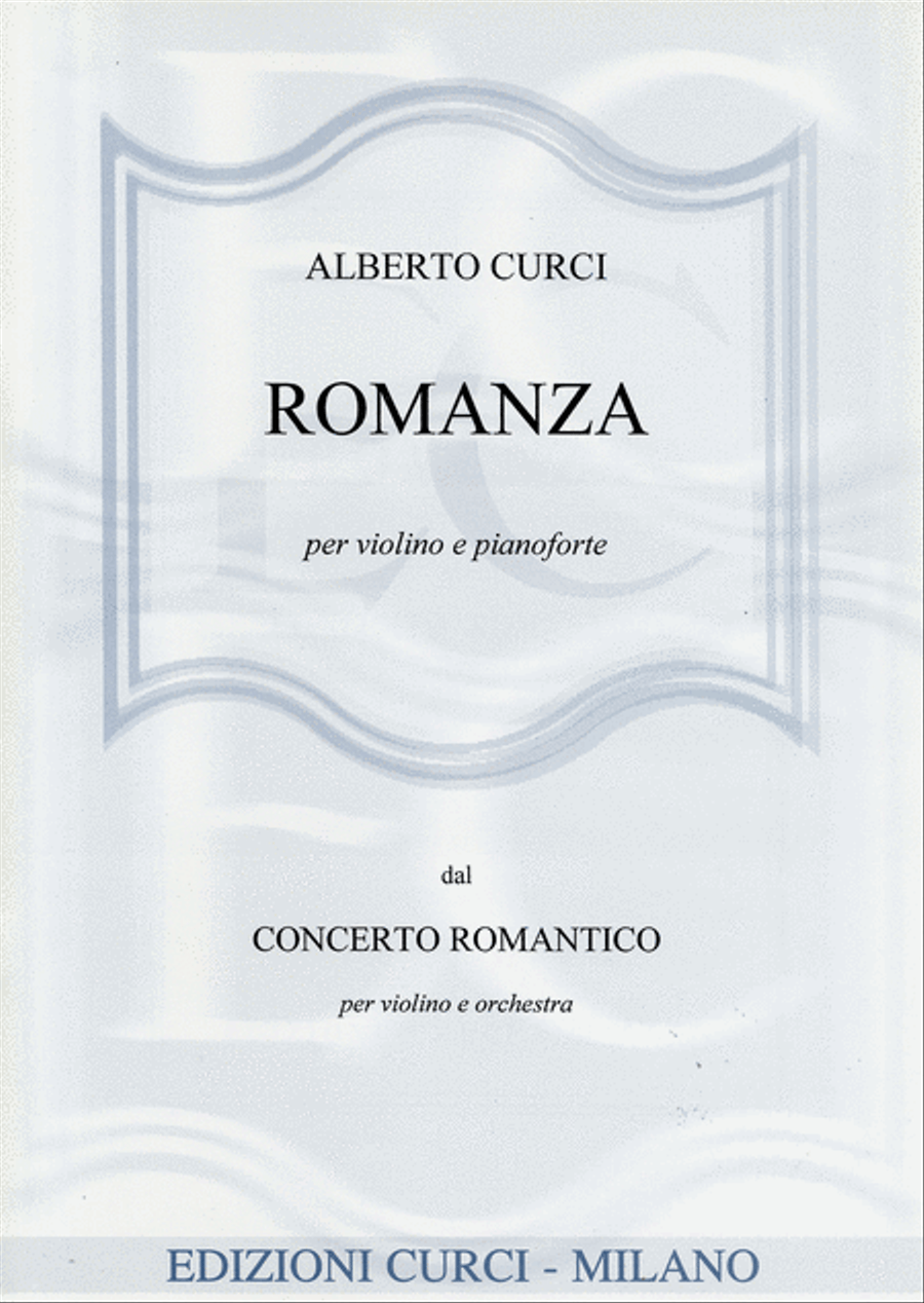 Romanza Violin Solo scores gallery preview page 1