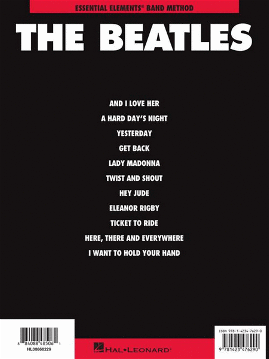 The Beatles Concert Band Methods scores gallery preview page 6