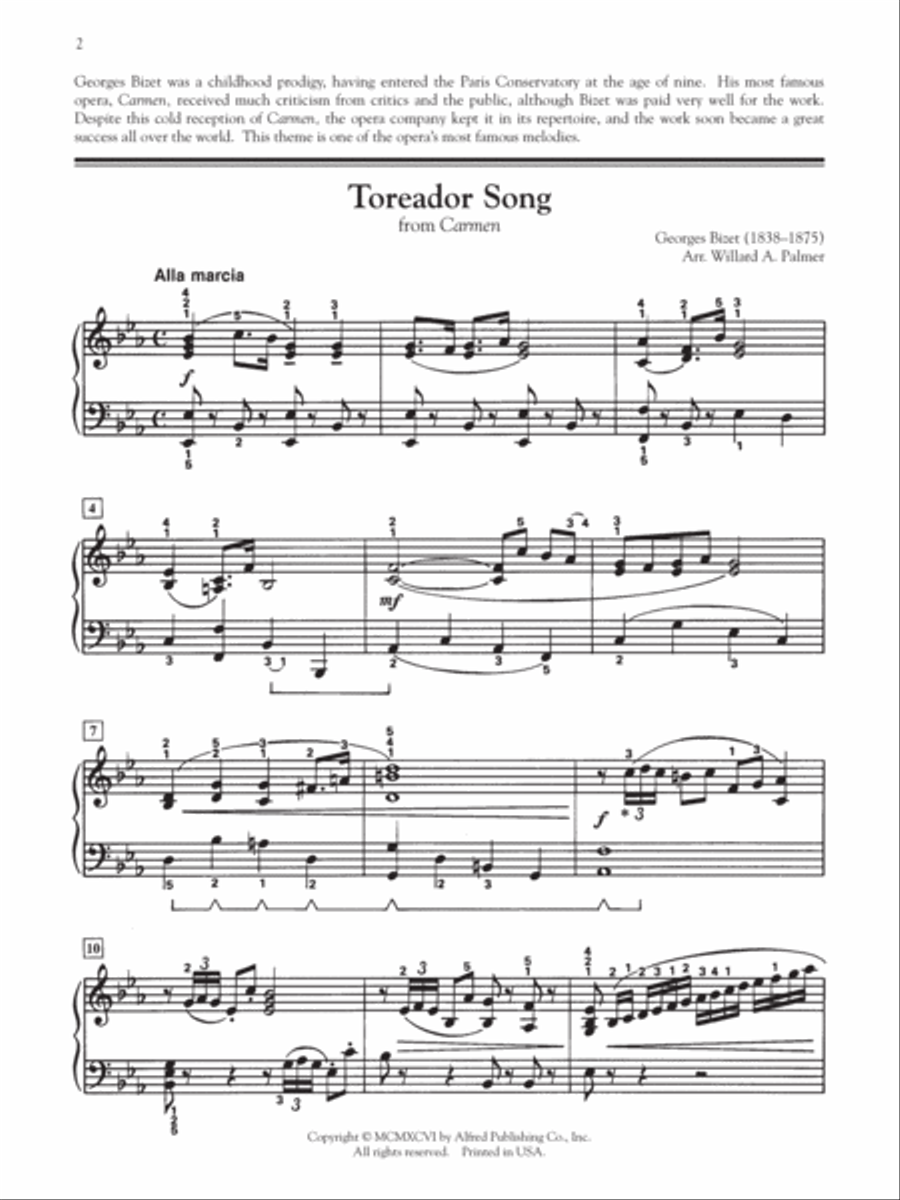 Toreador Song