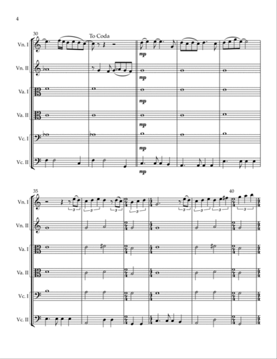 If You Leave Me Now Cello scores gallery preview page 4