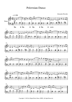 Polovtsian Dance - Alexander Borodin (Piano)