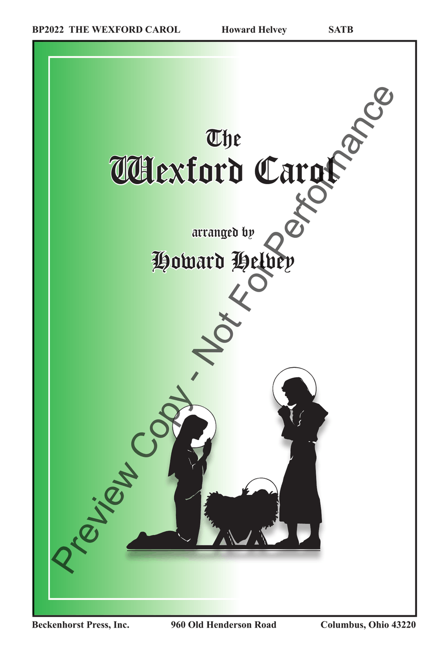 The Wexford Carol The Wexford Carol 4-Part scores gallery preview page 2