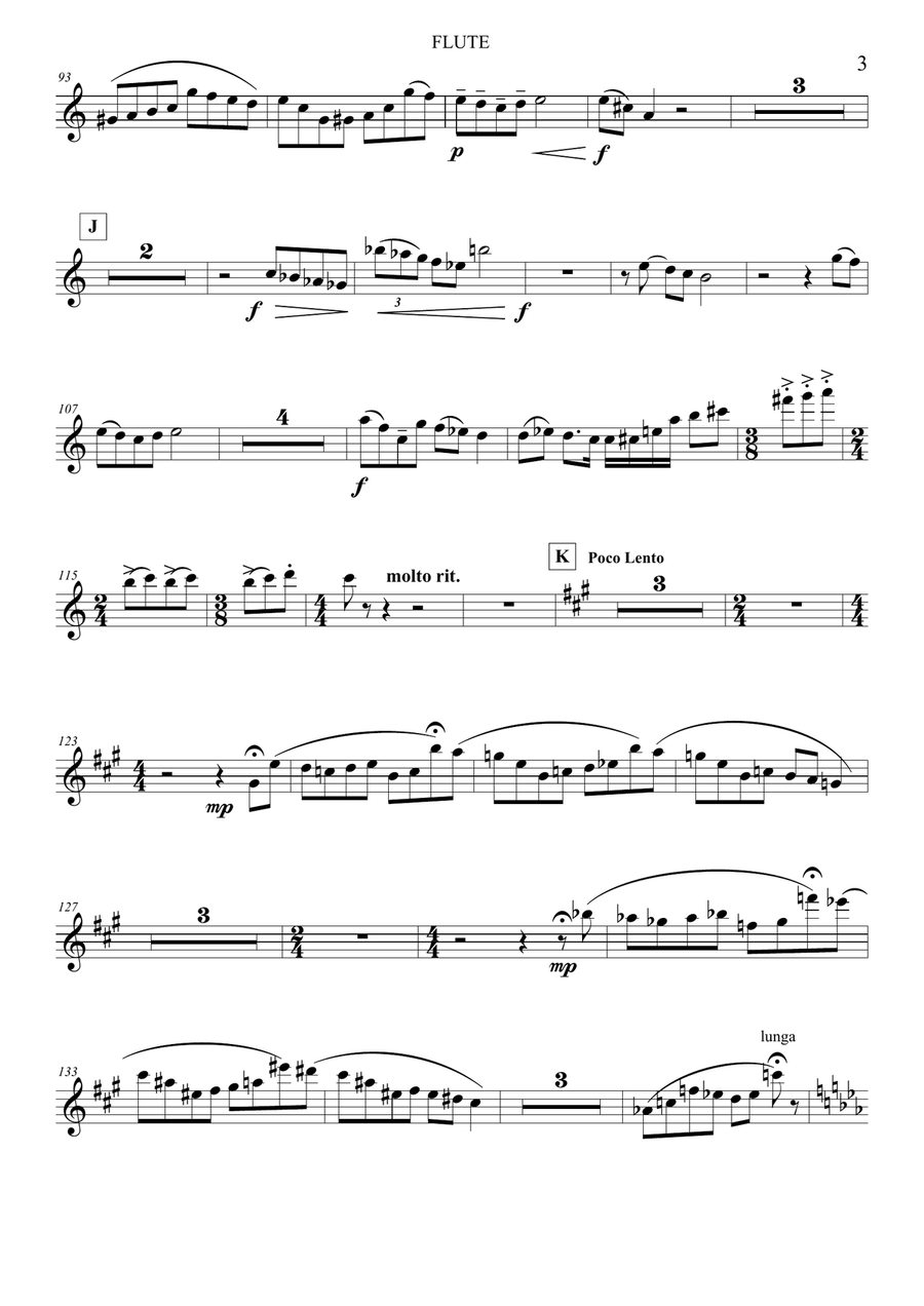 Wind Quintet in Eb Woodwind Quintet scores gallery preview page 5