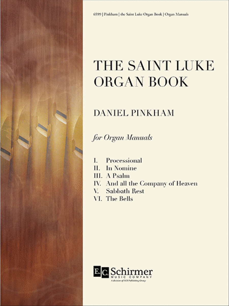 The St. Luke Organ Book Organ scores gallery preview page 1