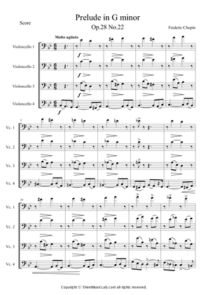 Prelude in G minor Op.28 No.22
