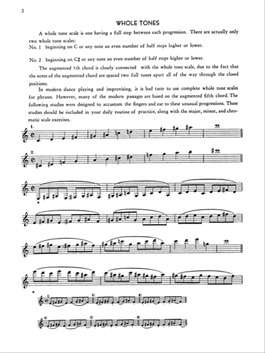 Artie Shaw's Jazz Technic, Book 1 Clarinet scores gallery preview page 3