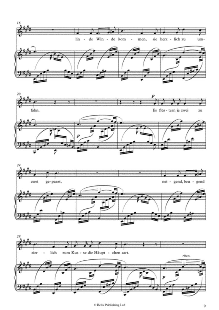 Der Nussbaum, Op. 25 No. 3 (E Major)