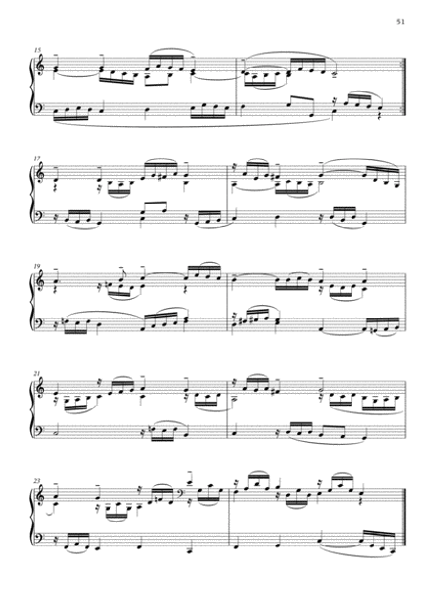 Oxford Book of Lent and Easter Organ Music for Manuals Organ Solo scores gallery preview page 51