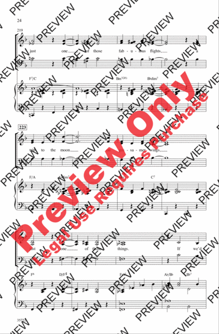 Let's Fall in Love 3-Part scores gallery preview page 24
