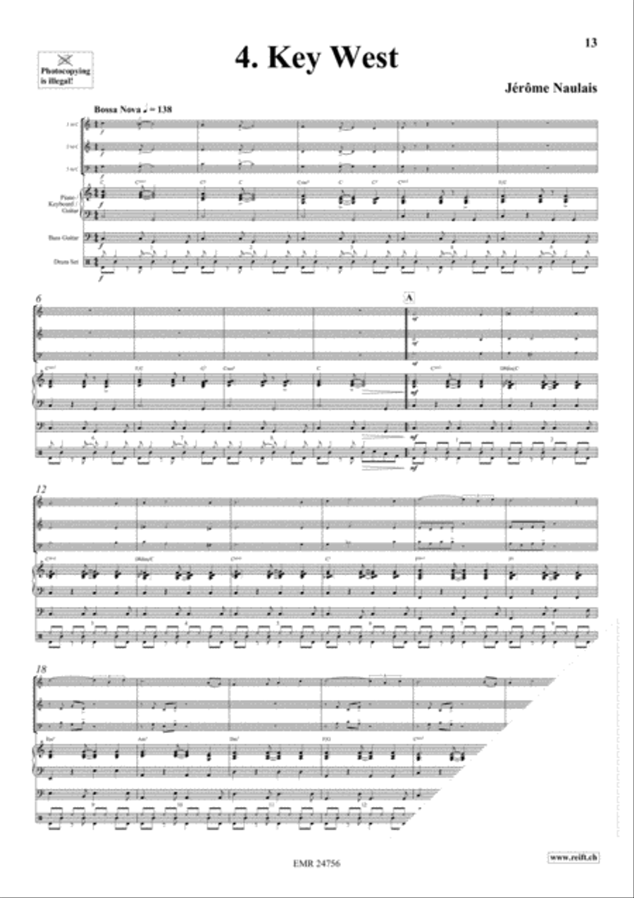 Play With Your Band Volume 3 Woodwind Ensemble scores gallery preview page 7