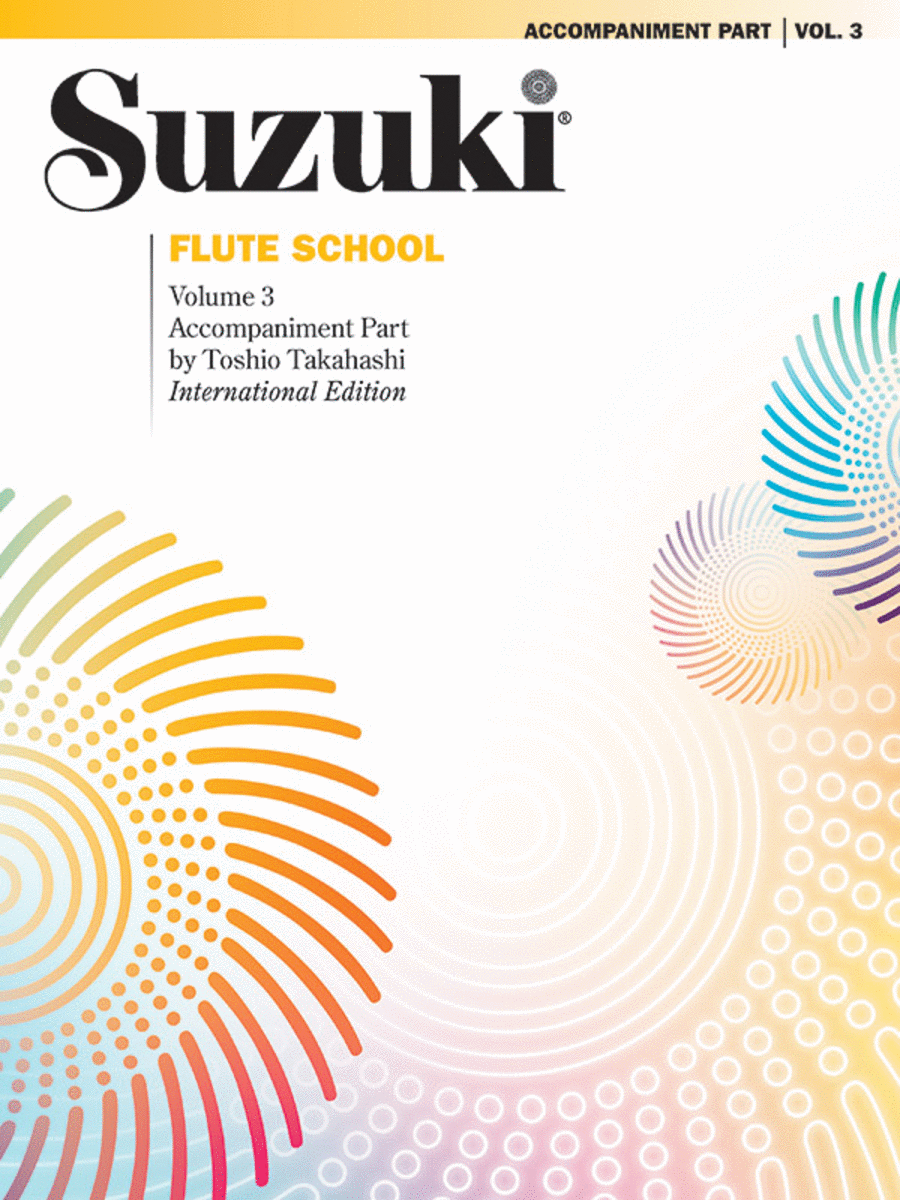 Suzuki Flute School, Volume 3 Flute scores gallery preview page 1