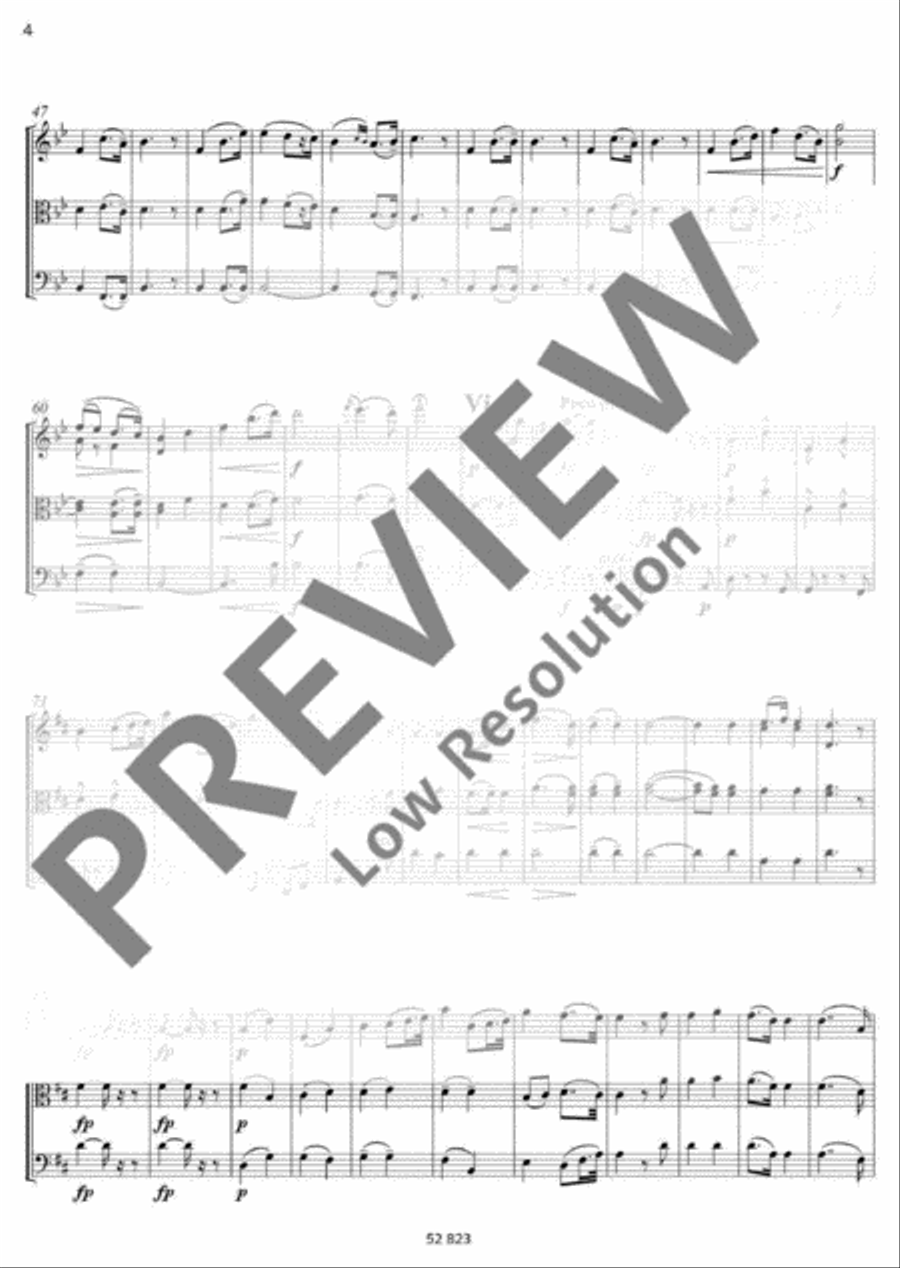 Treulich geführt Cello scores gallery preview page 3