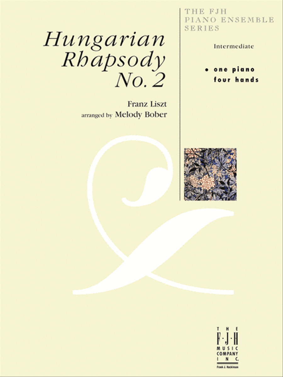Hungarian Rhapsody No. 2 Piano Solo scores gallery preview page 1