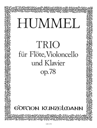 Book cover for Trio for flute, cello and piano