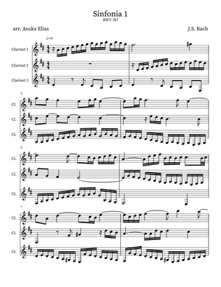 Sinfonia 1 (BWV 787)
