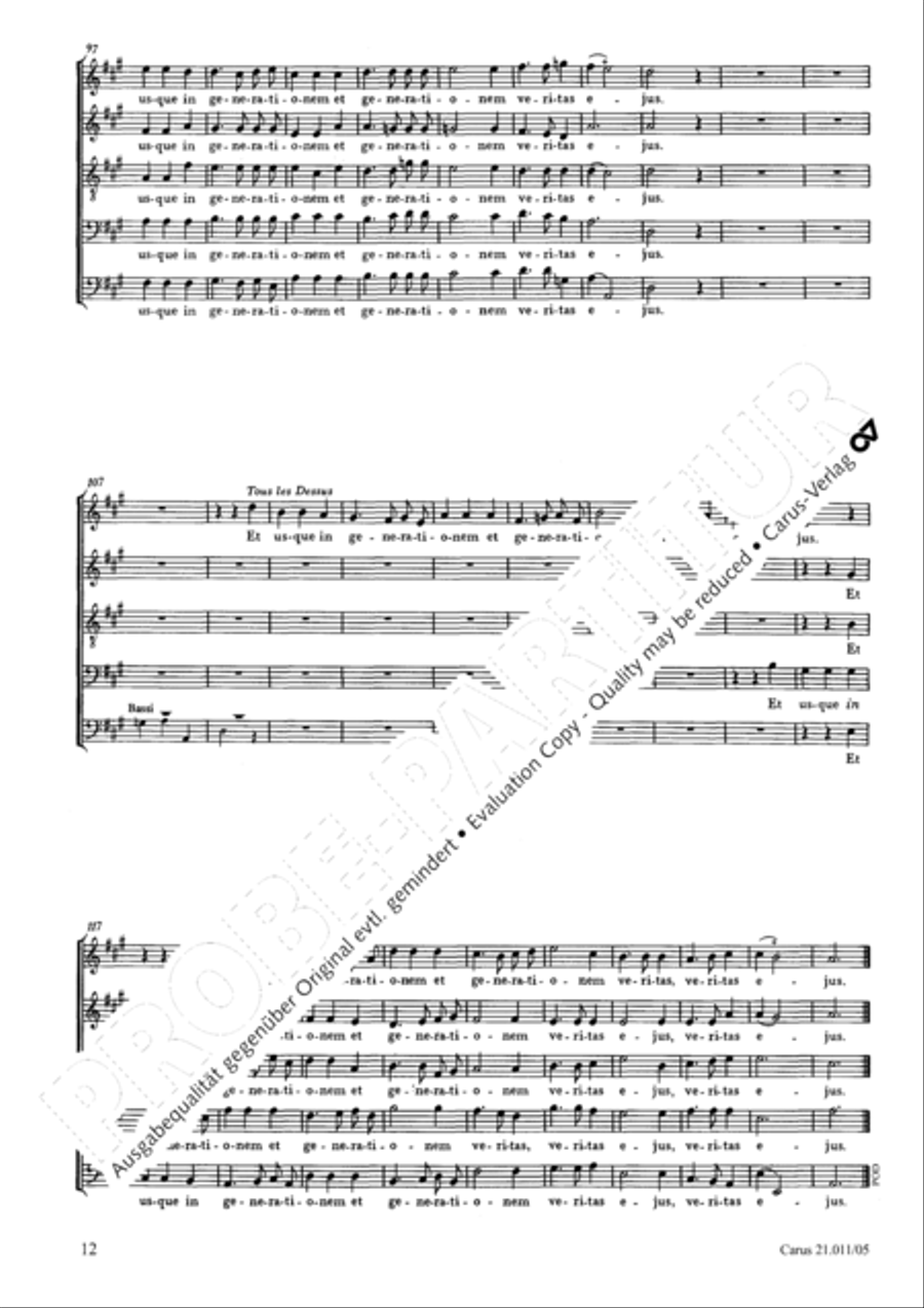 Jubilate Deo Choir scores gallery preview page 13