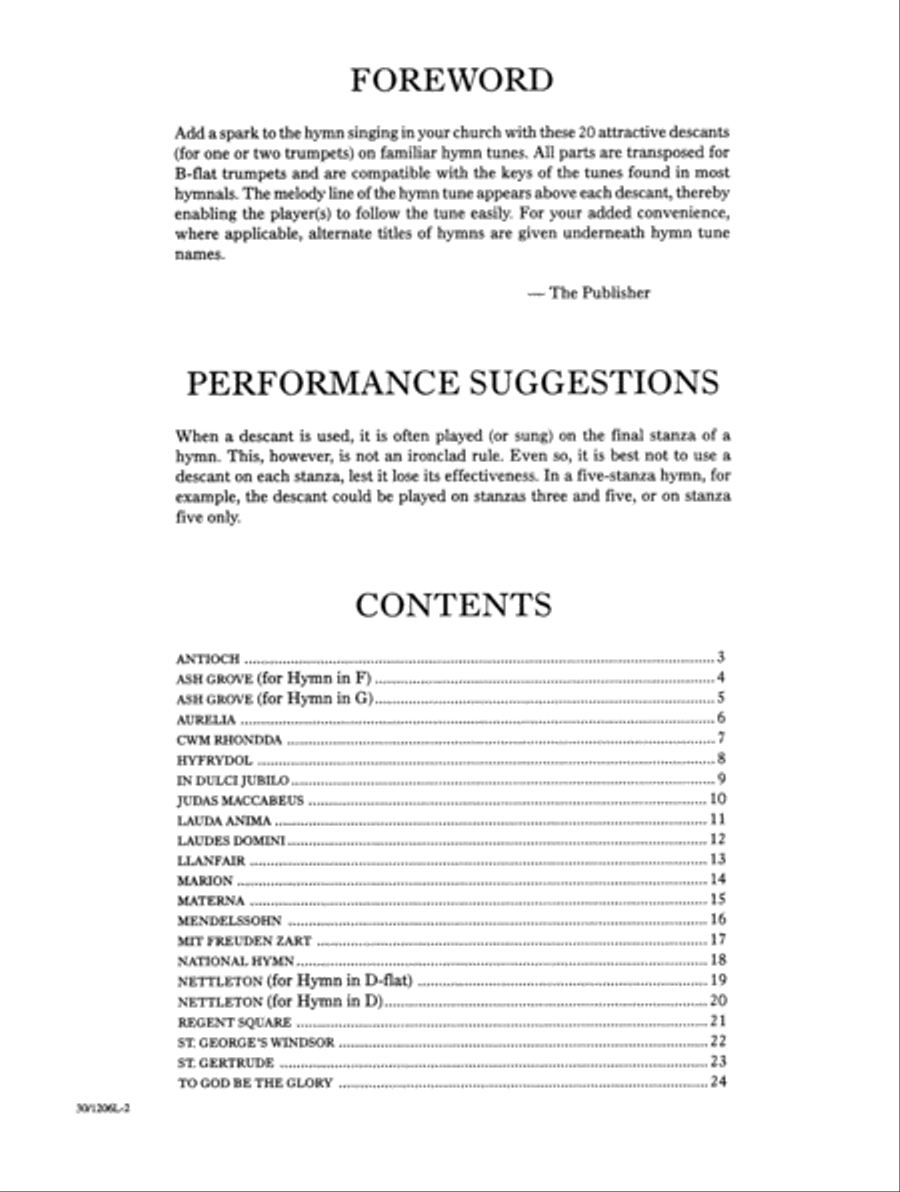 Trumpet Descants for Worship III Trumpet Solo scores gallery preview page 4