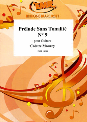 Book cover for Prelude Sans Tonalite No. 9