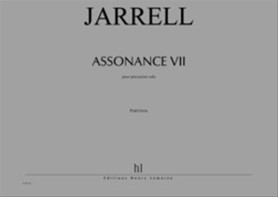 Assonance VII Percussion scores gallery preview page 1