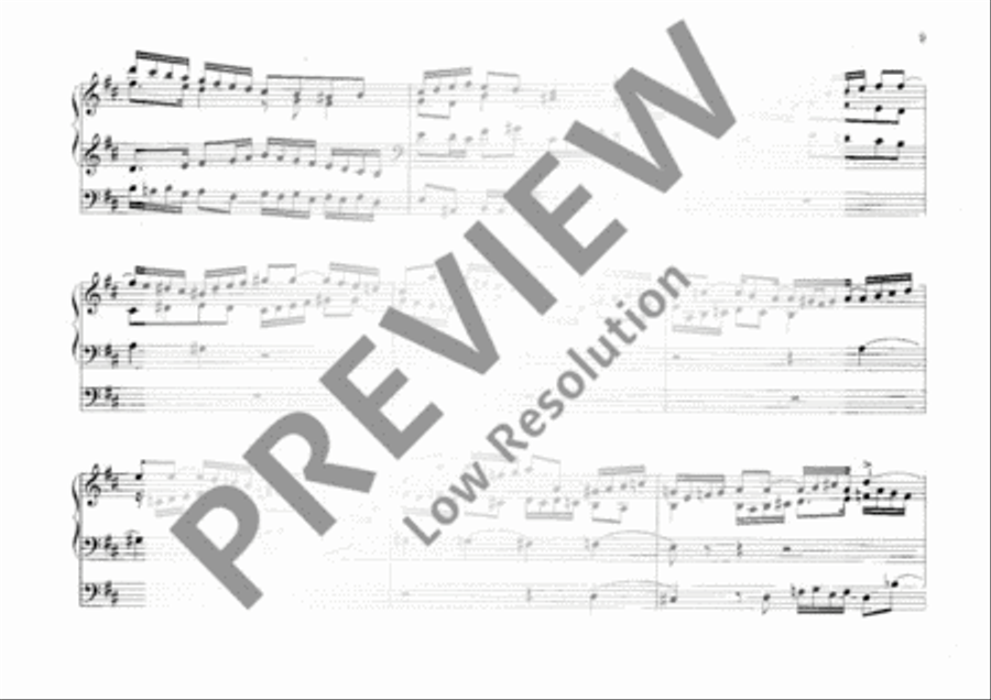 Praeludium und Fuge Organ scores gallery preview page 10