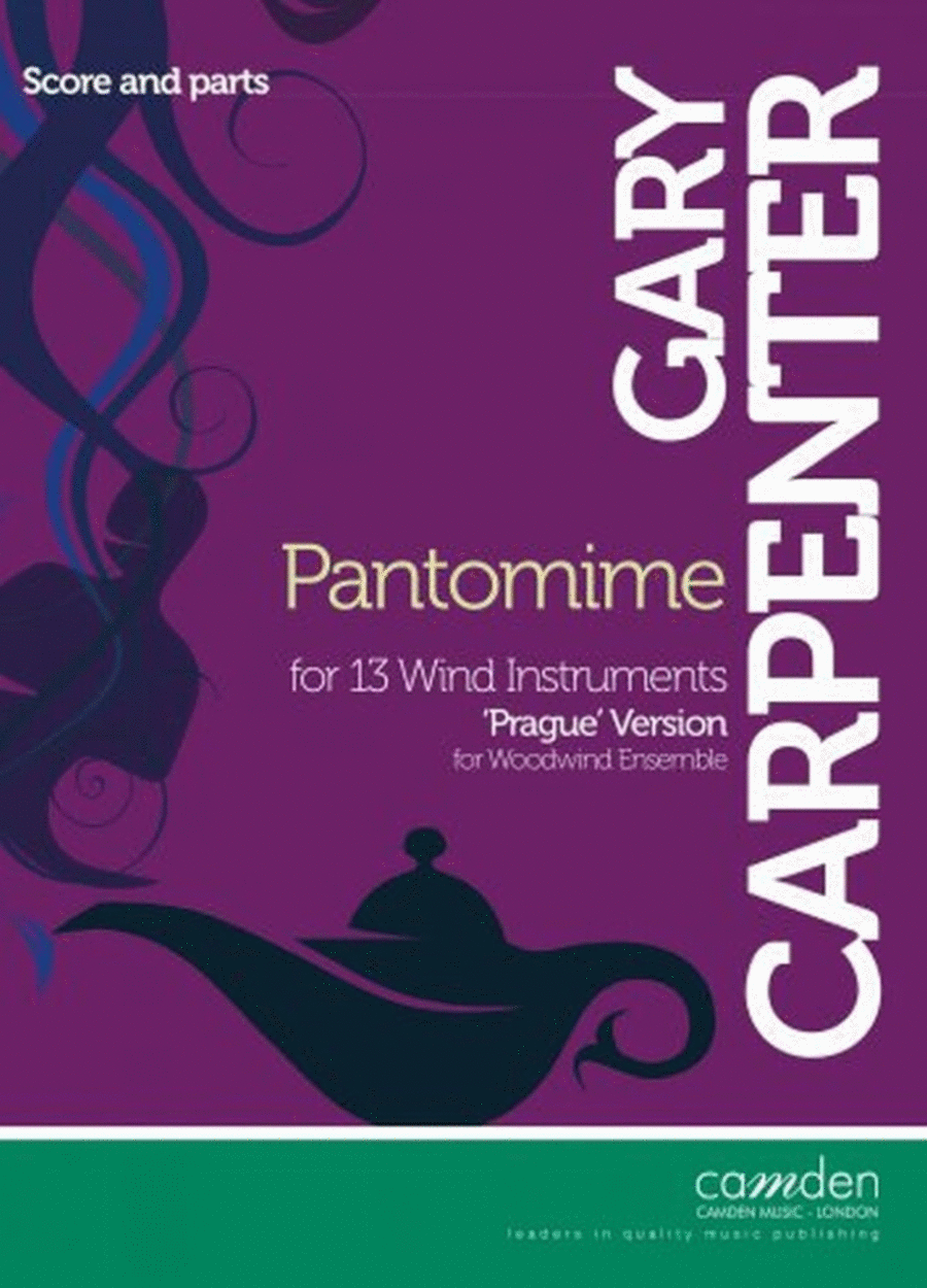 Pantomime For 13 Winds Pantomime For 13 Winds Set of Parts scores gallery preview page 1