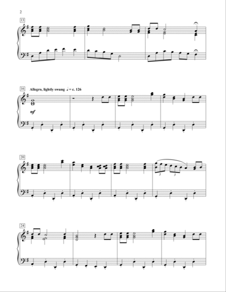 Happy Holiday (arr. Jason Sifford) Piano Method scores gallery preview page 2
