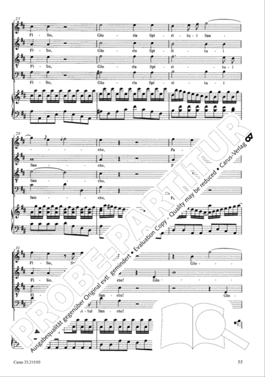 Magnificat Magnificat 4-Part scores gallery preview page 56