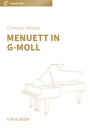 Book cover for Menuett in G-Moll