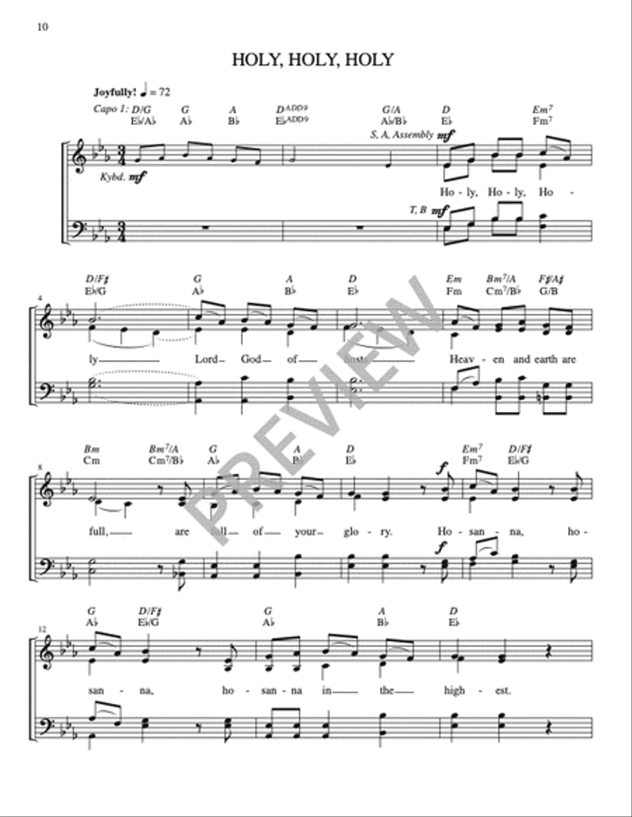 Missa de Lumine - Guitar edition Guitar scores gallery preview page 12